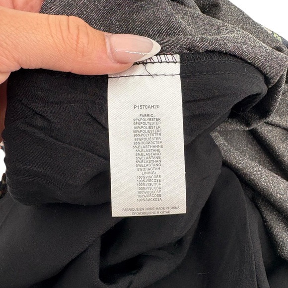 Molly Bracken Floral Lace Trim Cami Top Black Multicolor XS - Picture 7 of 9